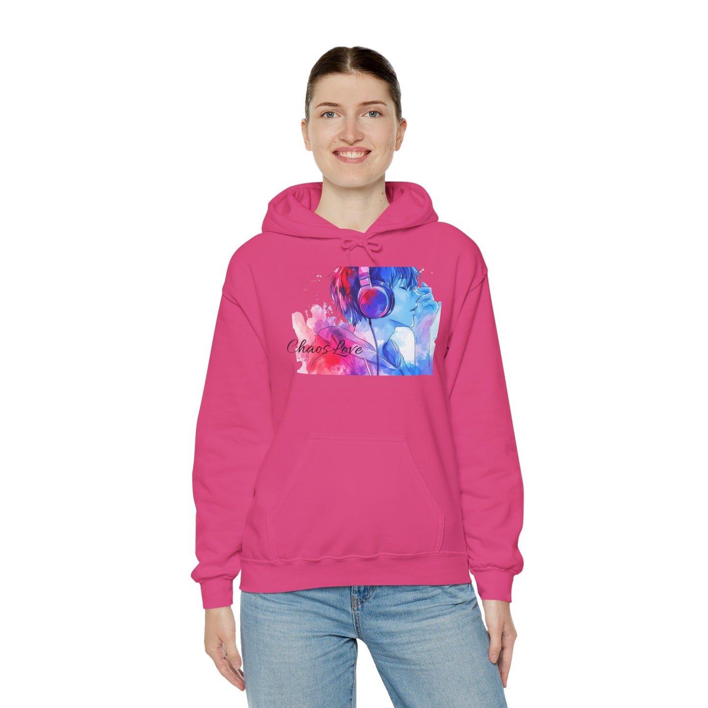 Chaos Love By Hime P4 - Unisex Hooded Sweatshirt
