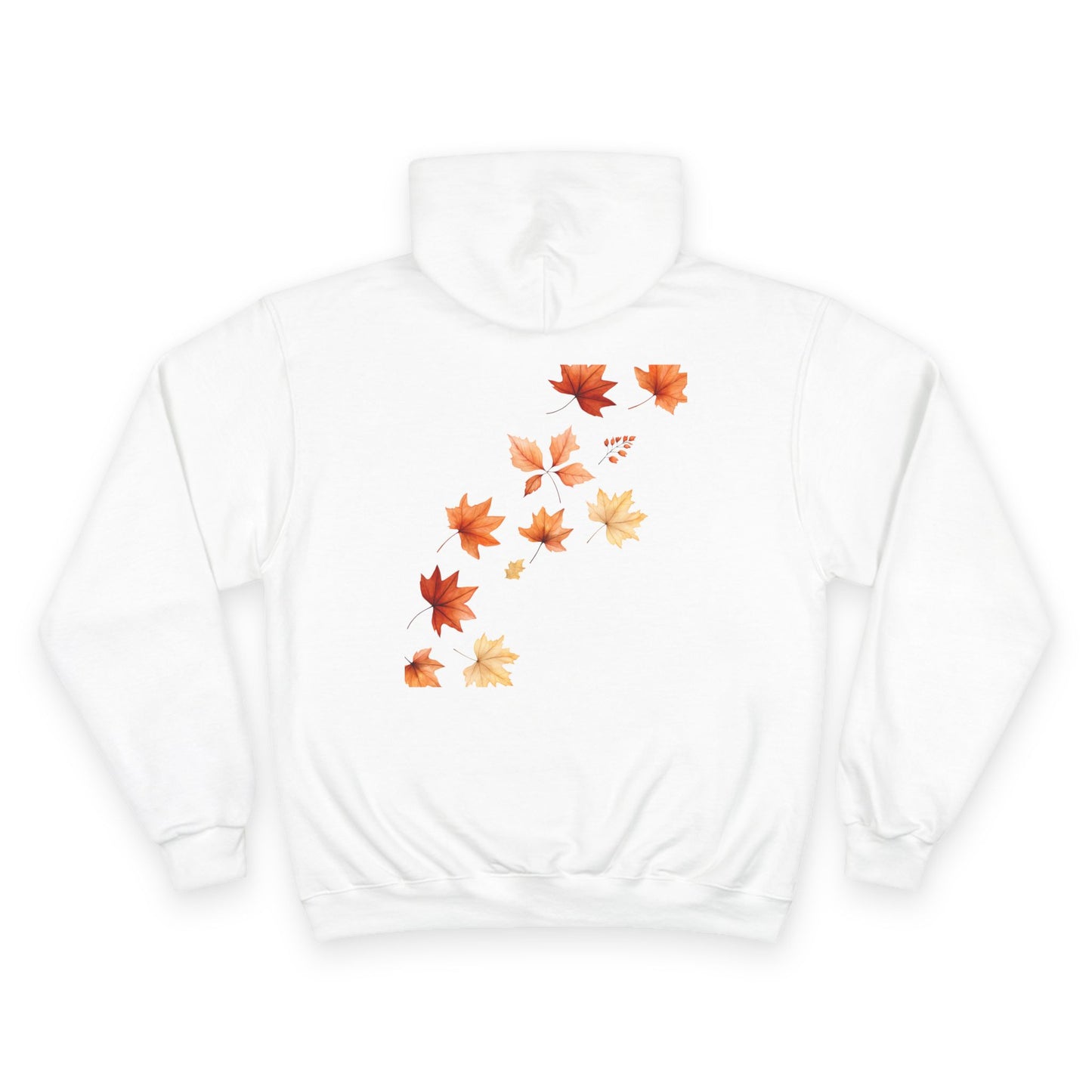 Fallen Solstice Champion Mens Hoodie - White