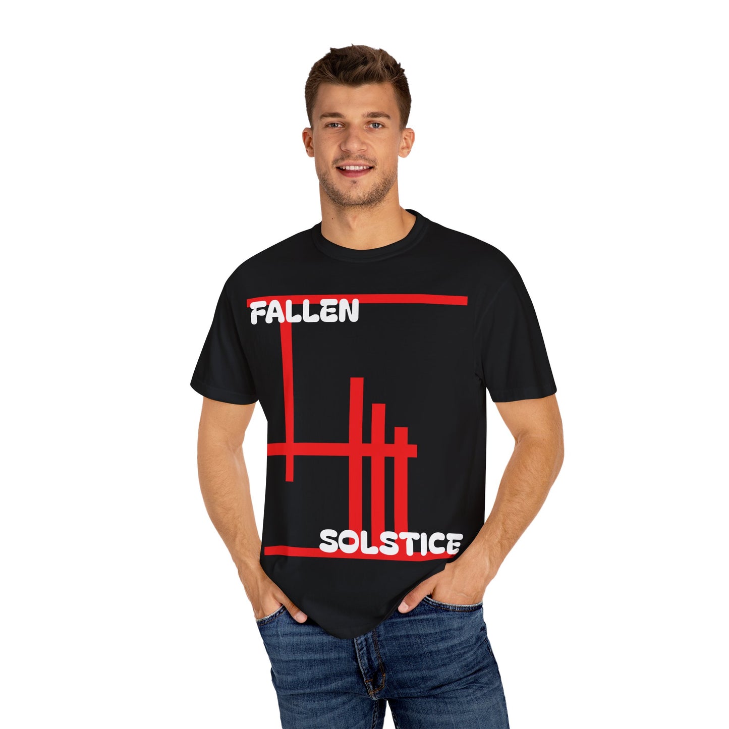 Fallen Solstice Black T-shirt