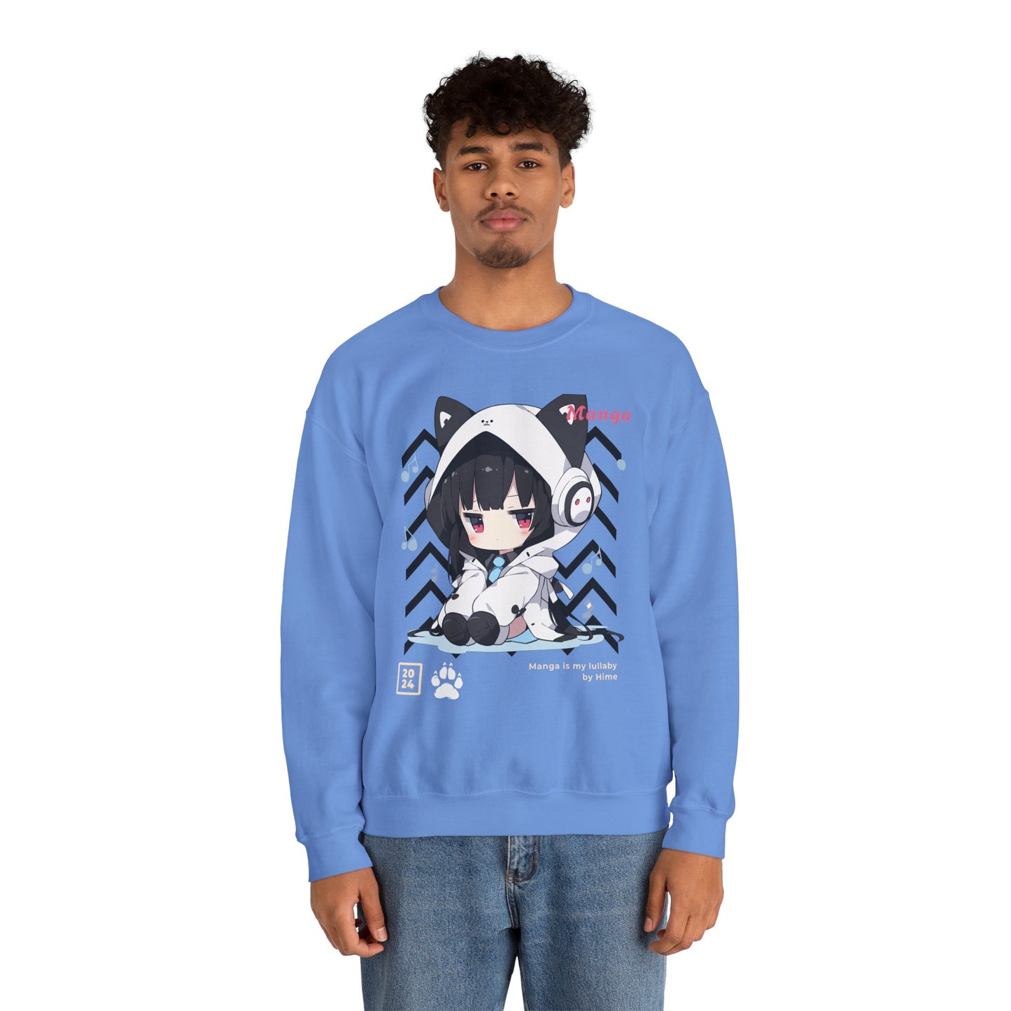 Chibi Manga Anime Styled Sweatshirt