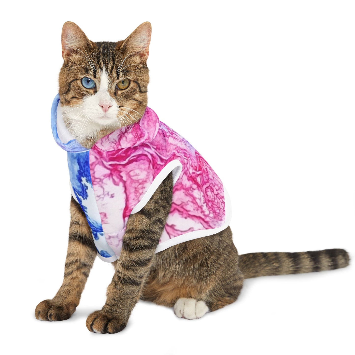 Pink & Blue Cozy Dog Cat Sweatshirt