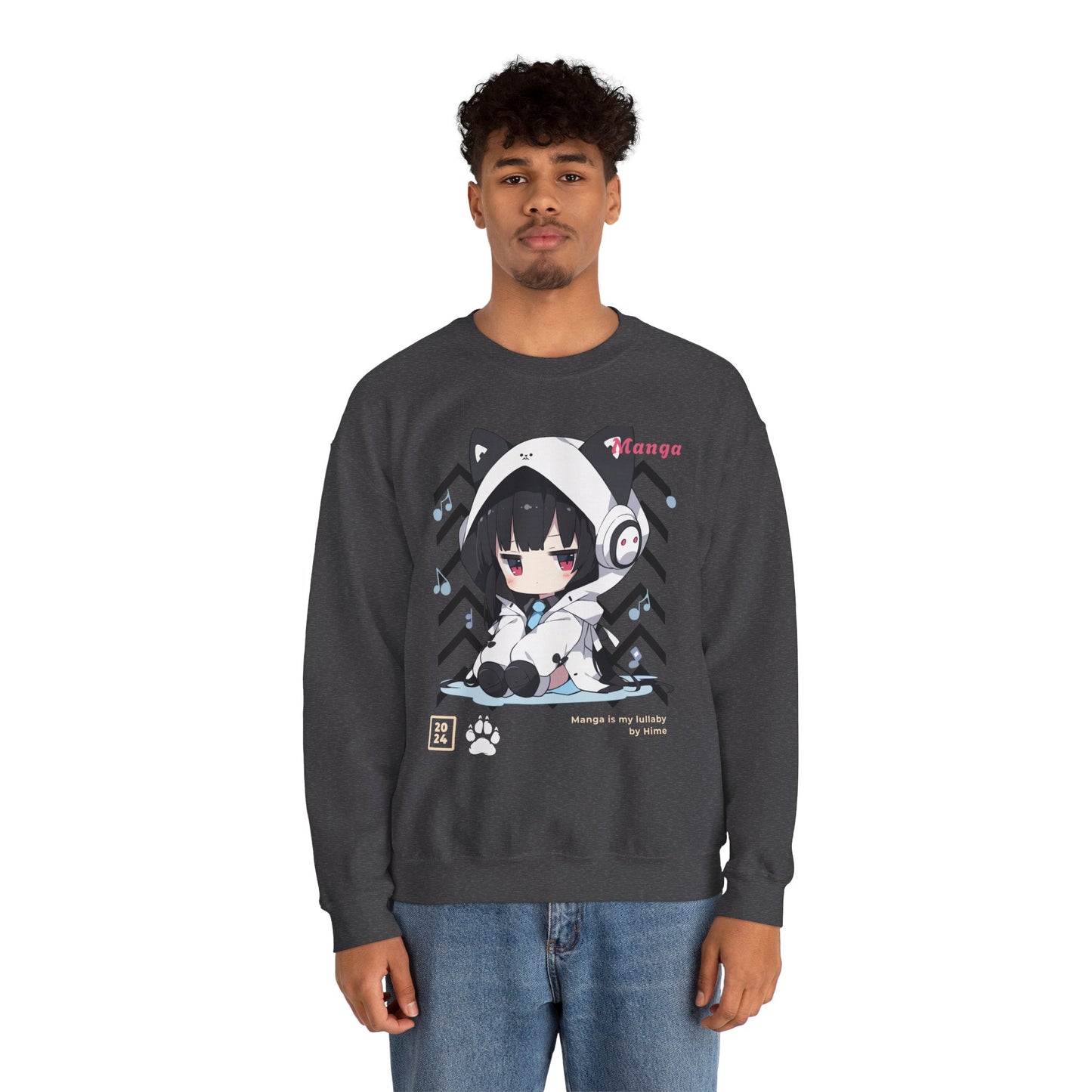 Chibi Manga Anime Styled Sweatshirt