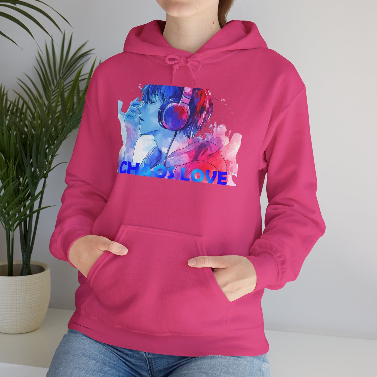 Chaos Love By Hime P1 Hooded Sweatshirt