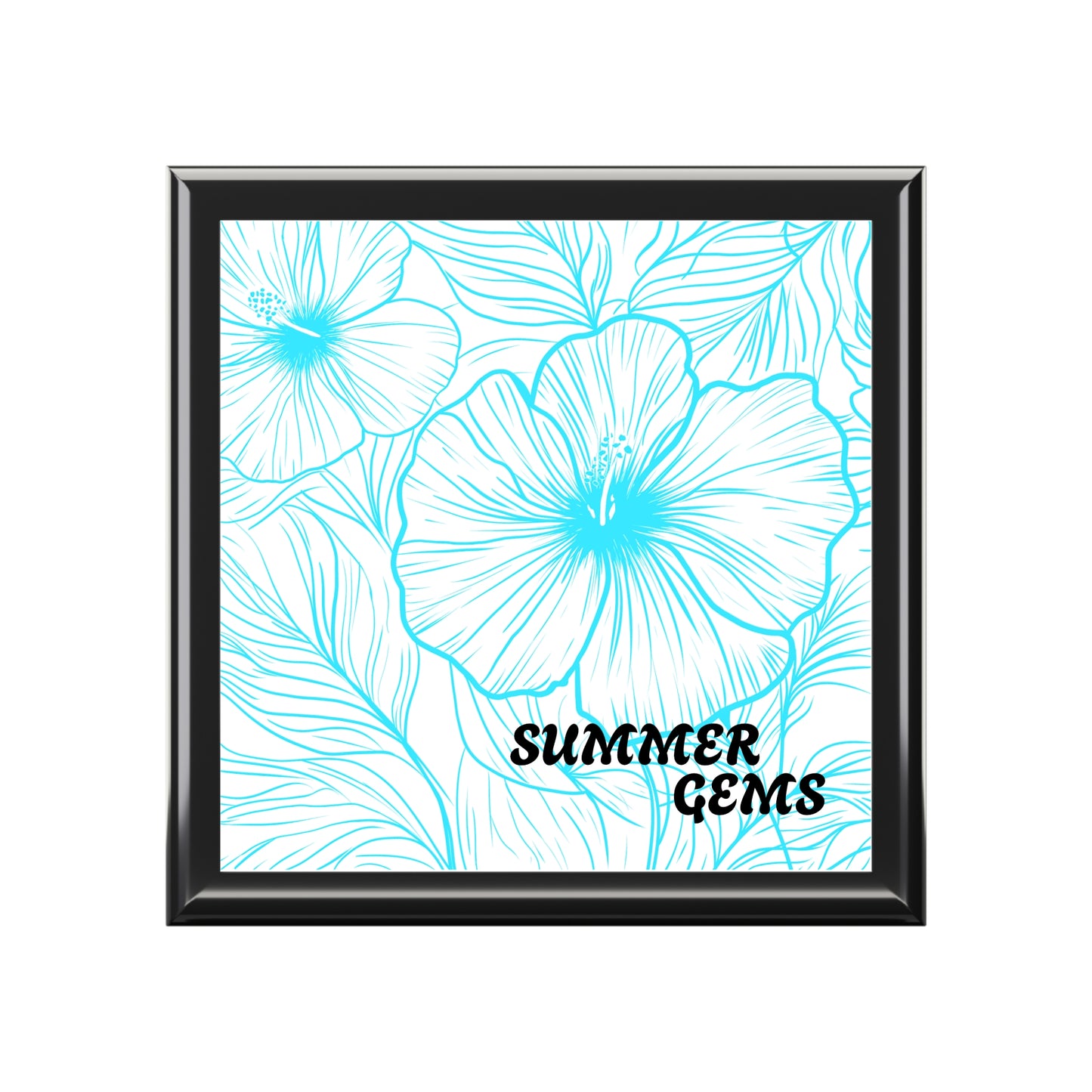 Elegant Floral Summer Storage