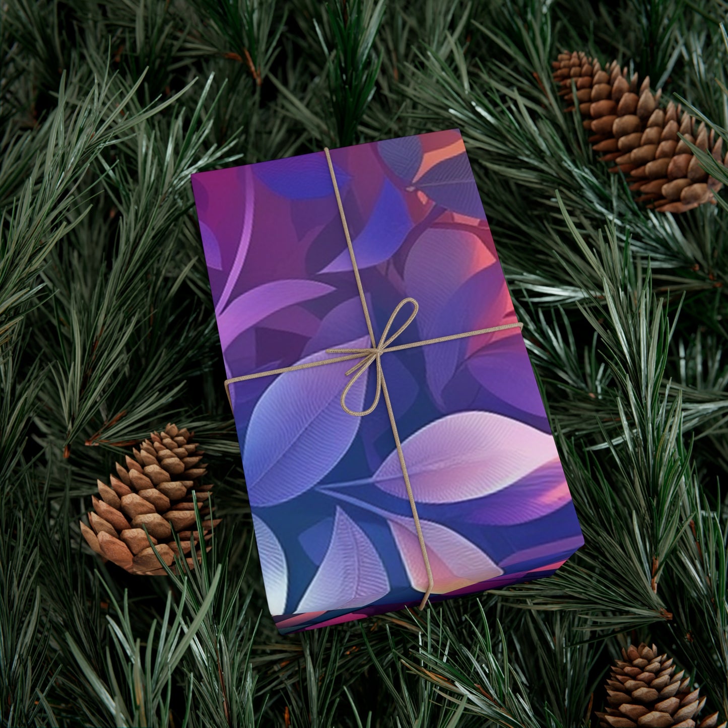 Vibrant Floral Gift Wrap Papers