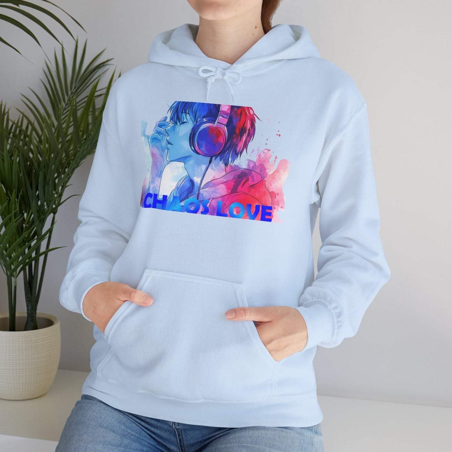 Chaos Love By Hime P1 Hooded Sweatshirt
