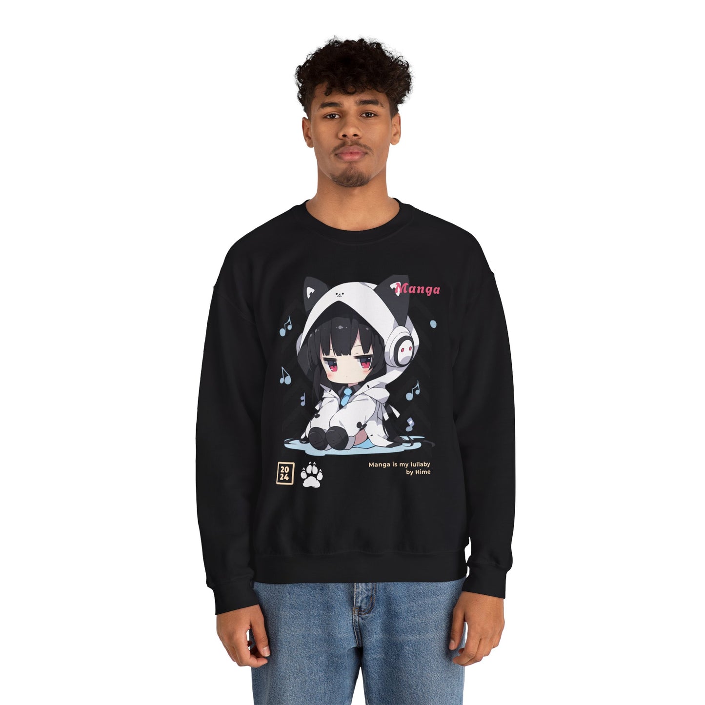 Chibi Manga Anime Styled Sweatshirt