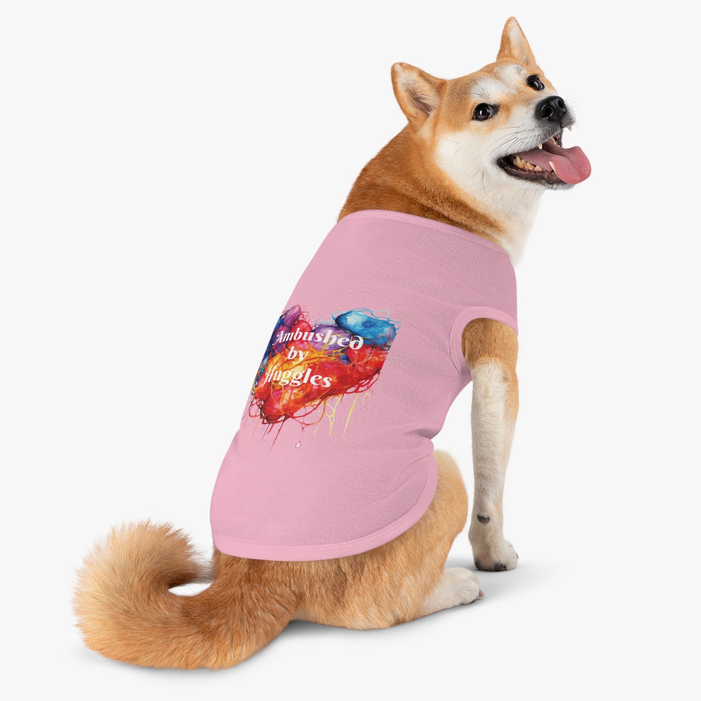 Ambushed By Huggles Pet Tank Top