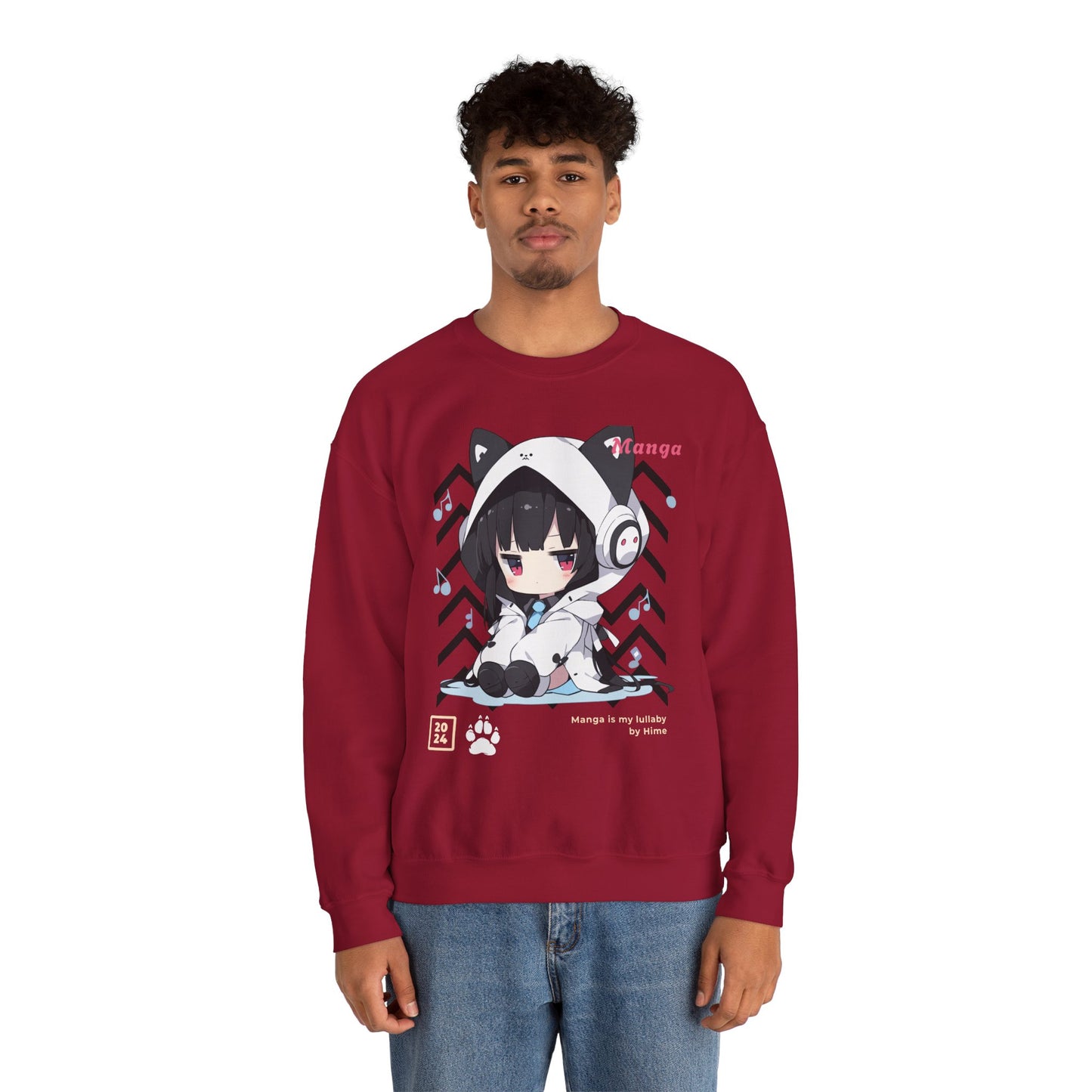 Chibi Manga Anime Styled Sweatshirt