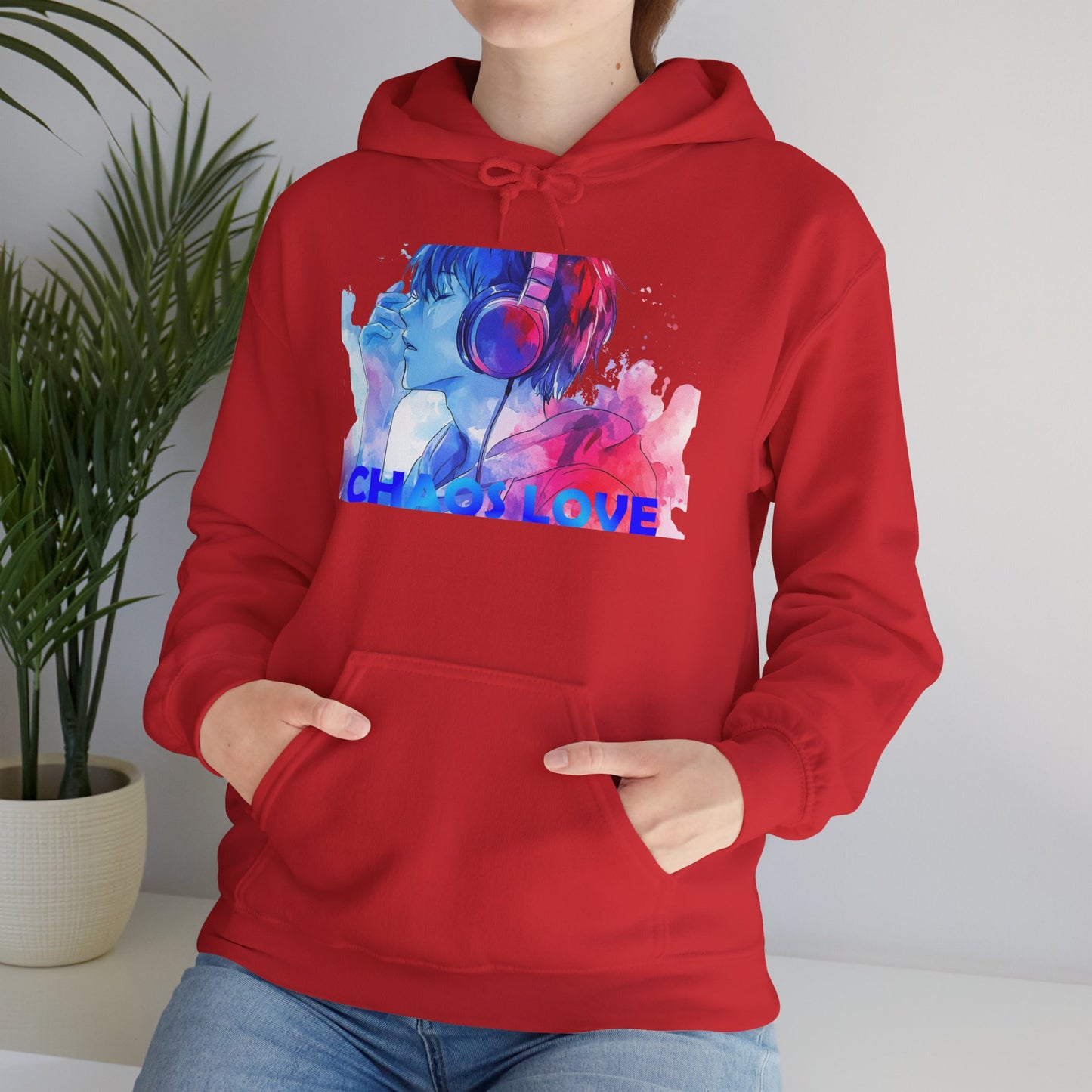 Chaos Love By Hime P1 Hooded Sweatshirt