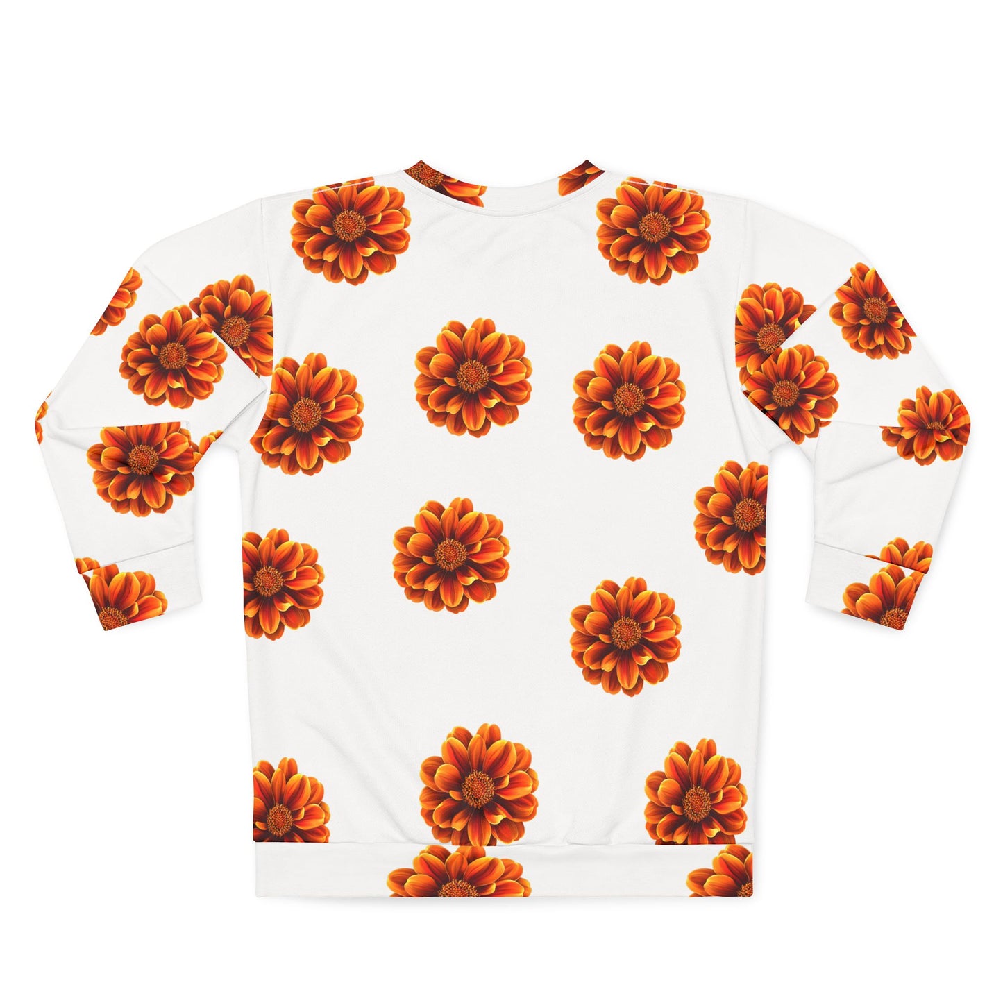 Fall Floral HD Graphic Sweatshirt