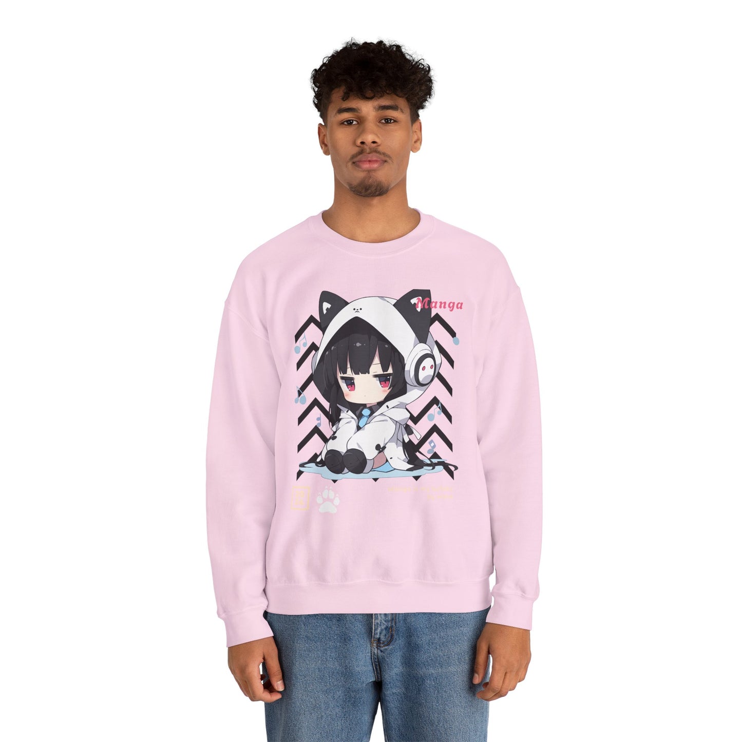 Chibi Manga Anime Styled Sweatshirt