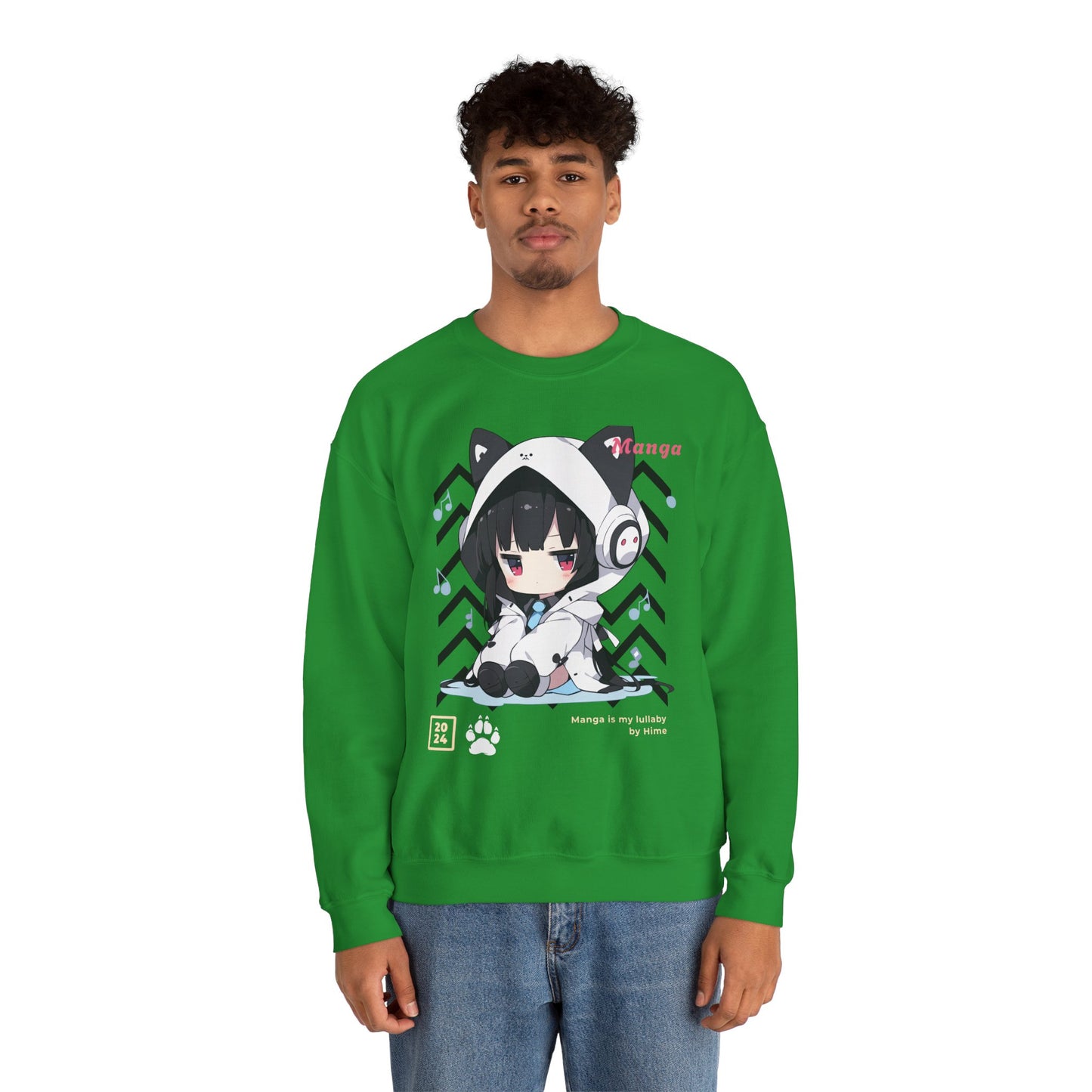 Chibi Manga Anime Styled Sweatshirt
