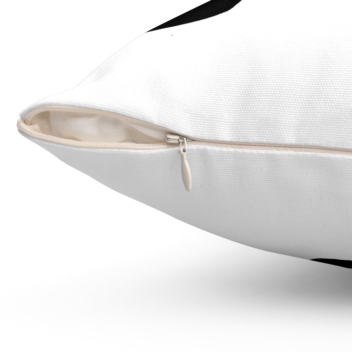 Latte Season P1 Spun Polyester Square Pillow