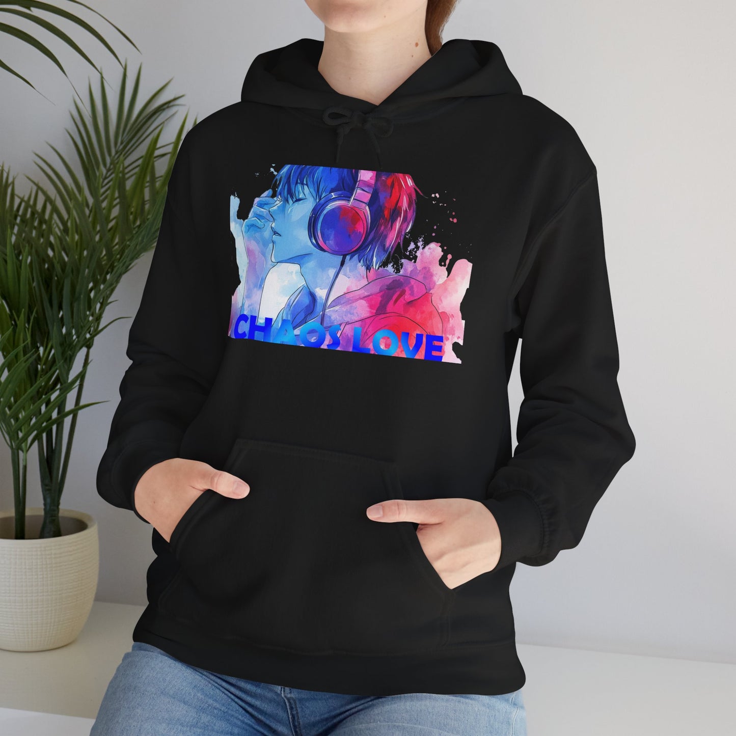 Chaos Love By Hime P1 Hooded Sweatshirt