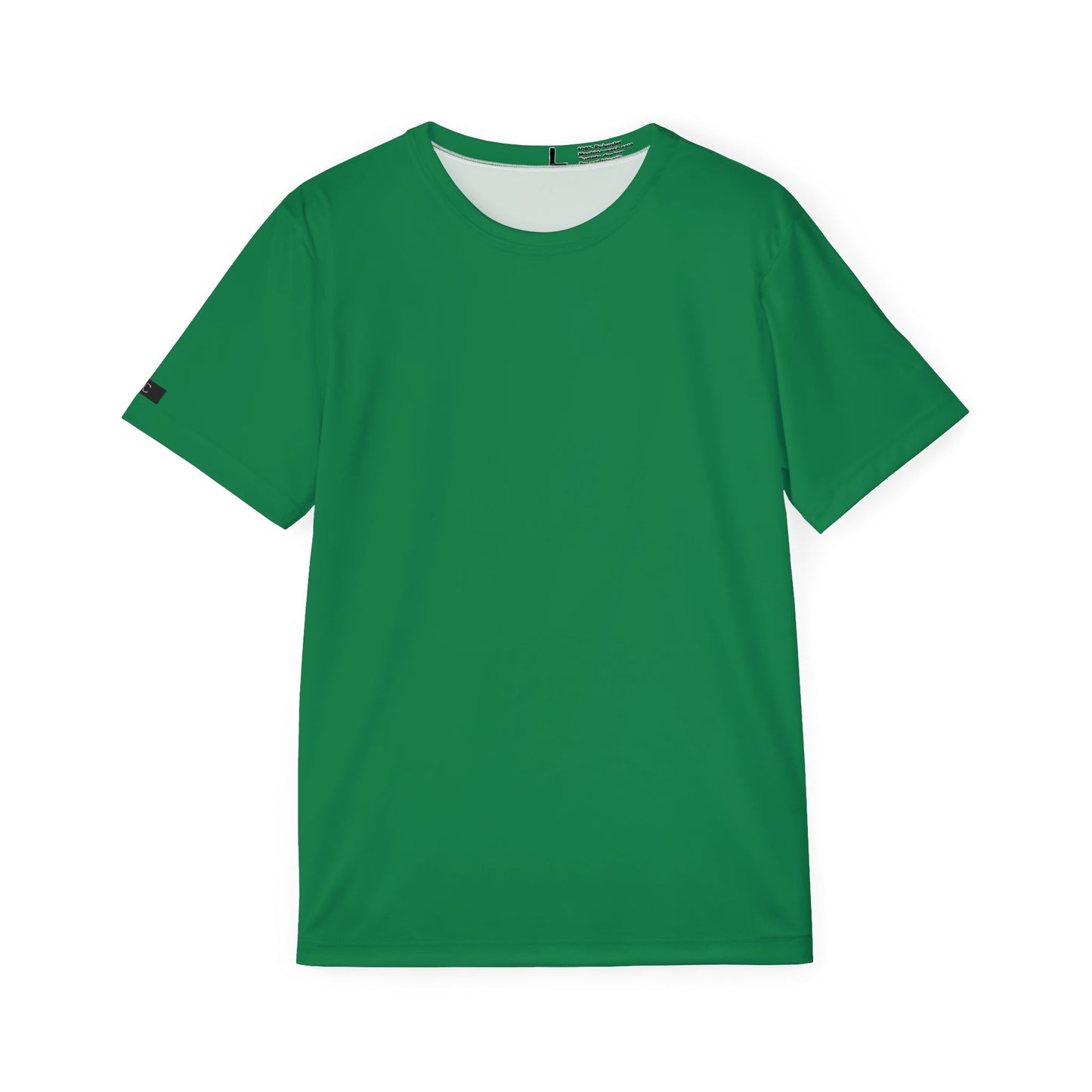 Green Comfortable Men's Sports Athletic Tee