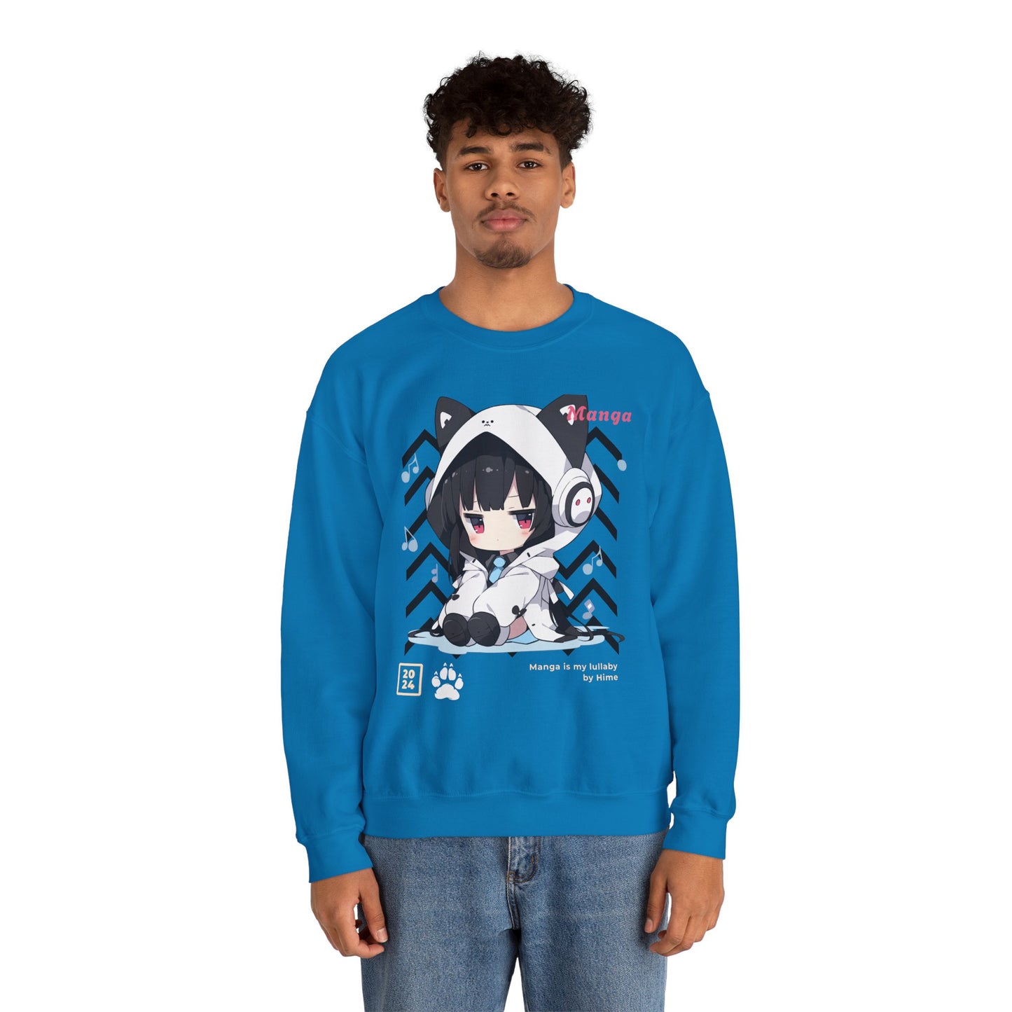 Chibi Manga Anime Styled Sweatshirt