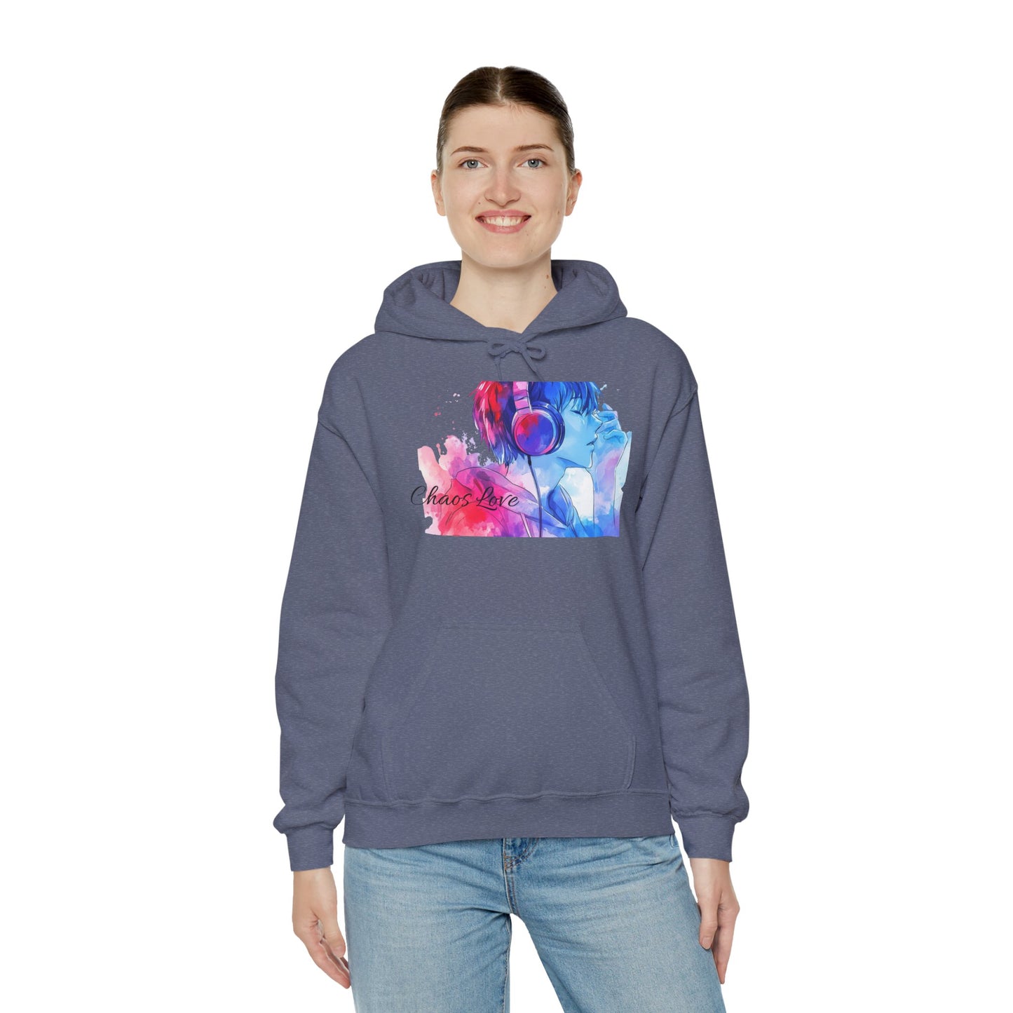 Chaos Love By Hime P4 - Unisex Hooded Sweatshirt