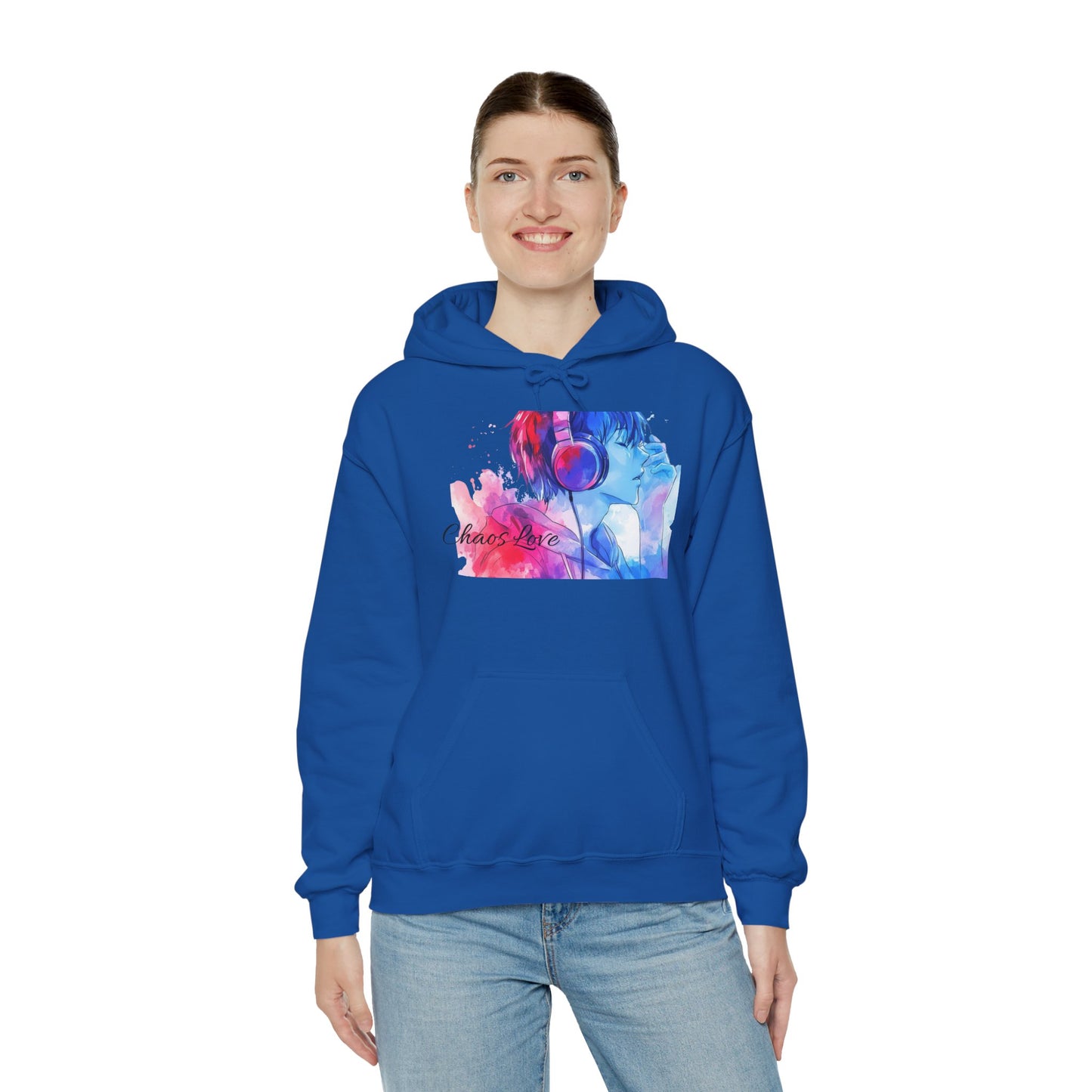 Chaos Love By Hime P4 - Unisex Hooded Sweatshirt