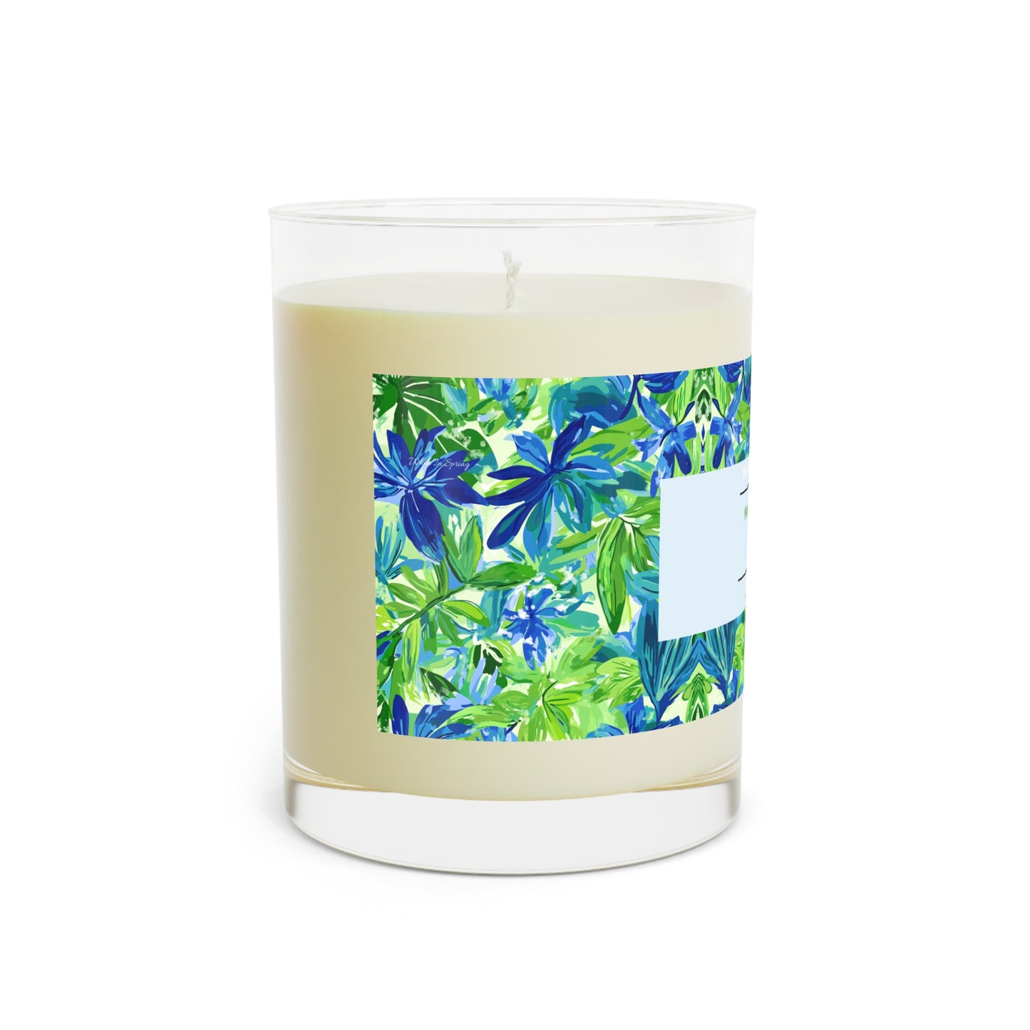 Minted Lavender & Sage Scented Candle - Full Glass, 11oz | Aromatherapy for Relaxation & Home Decor