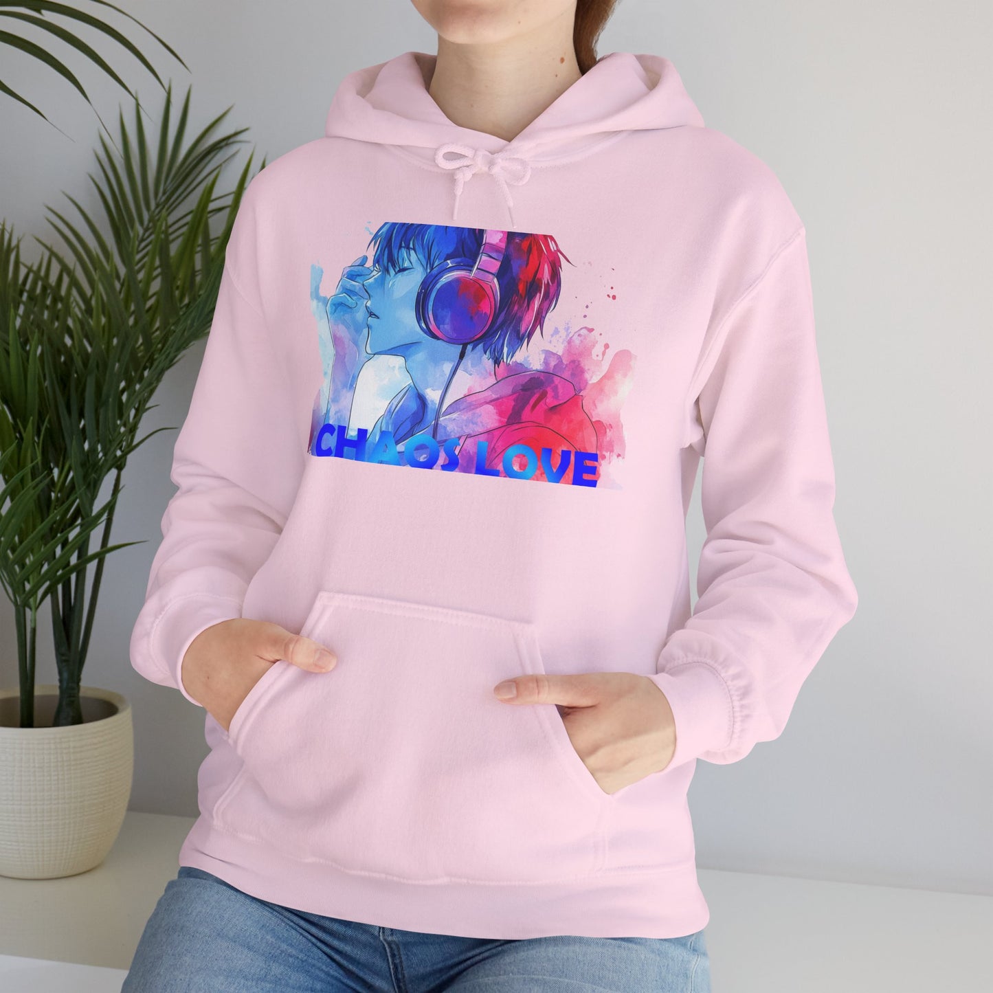 Chaos Love By Hime P1 Hooded Sweatshirt