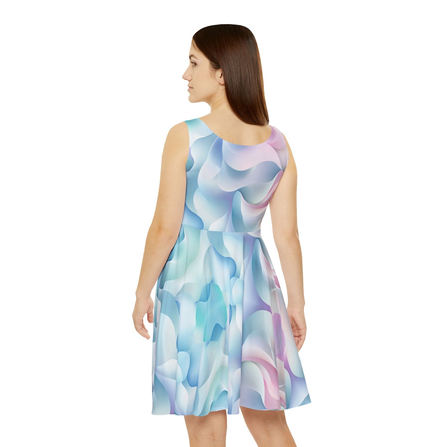 Pastel Floral Women's Skater Dress