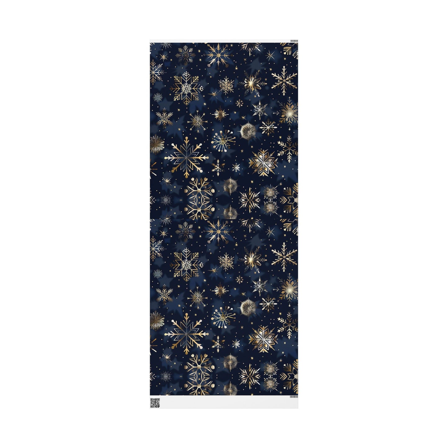 Elegant Floral Flowery Winter Design Wrapping Paper
