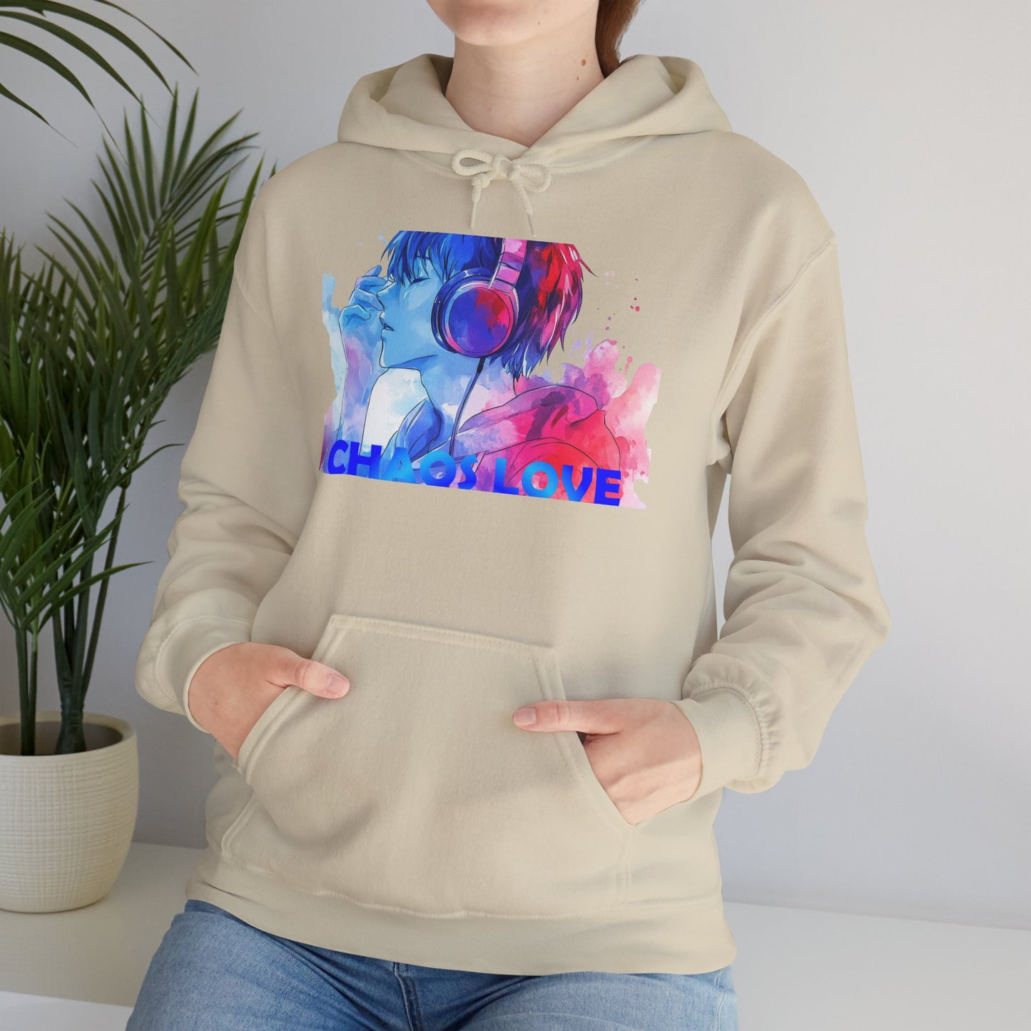 Chaos Love By Hime P1 Hooded Sweatshirt
