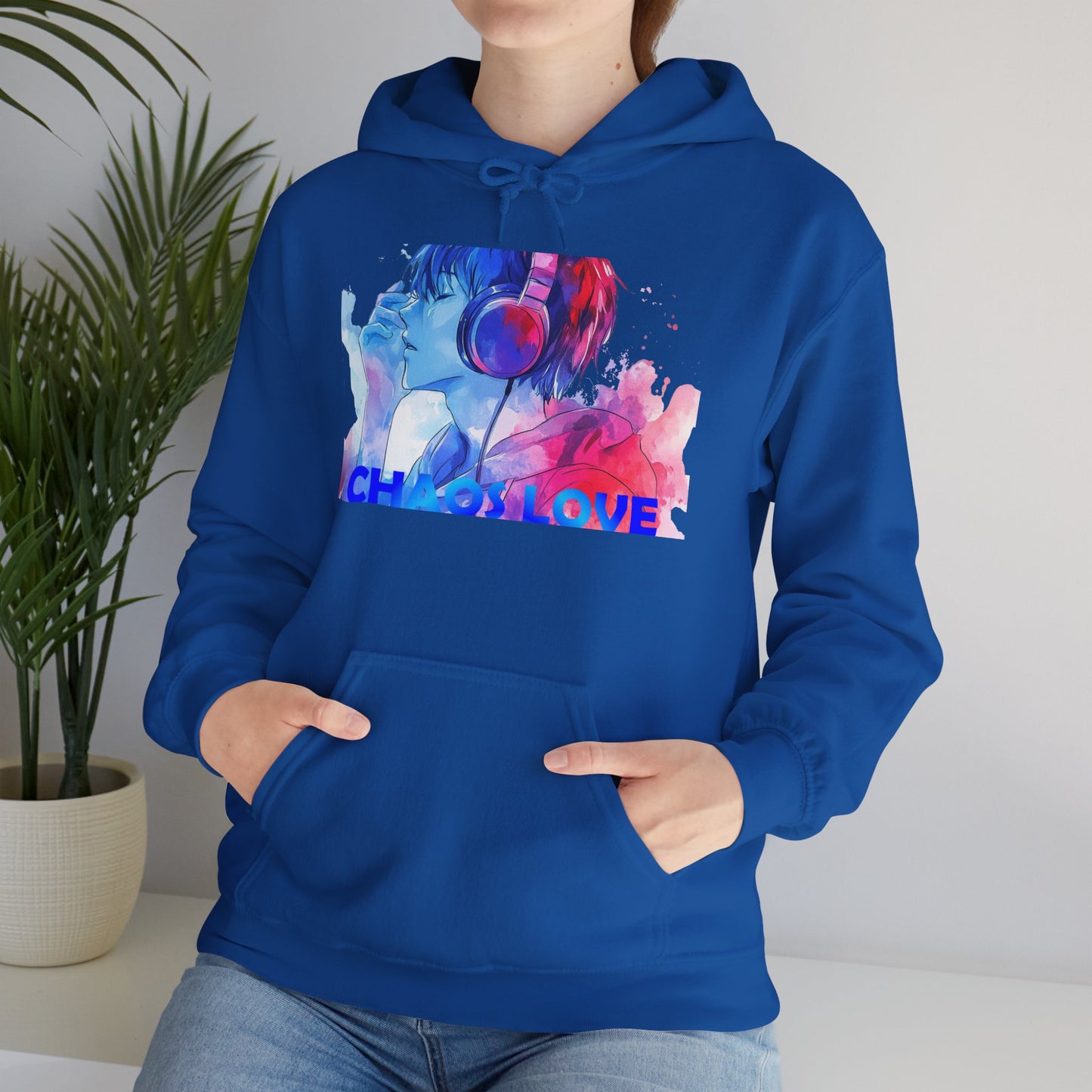 Chaos Love By Hime P1 Hooded Sweatshirt