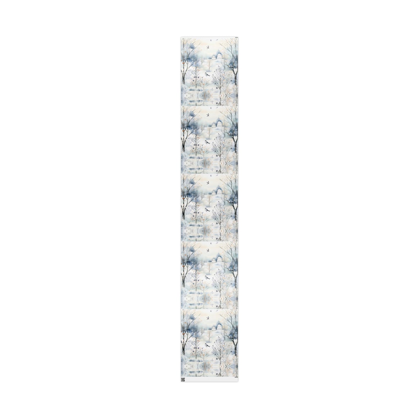 Elegant Floral Holiday Design Wrapping Paper
