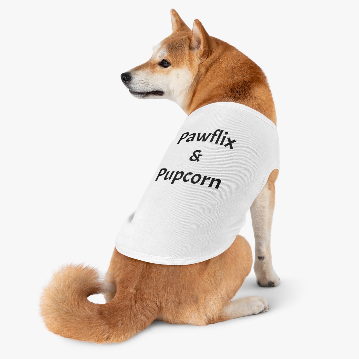 Relax at Home Movie Night Pet Tank Top
