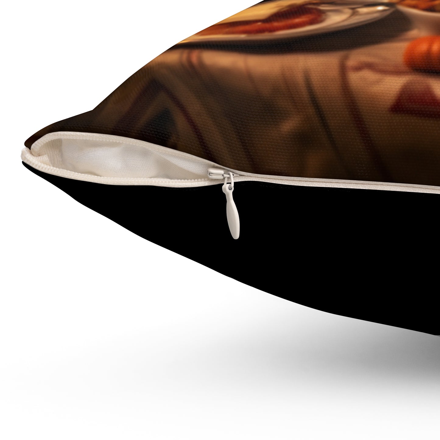 Spun Polyester Square Pillow