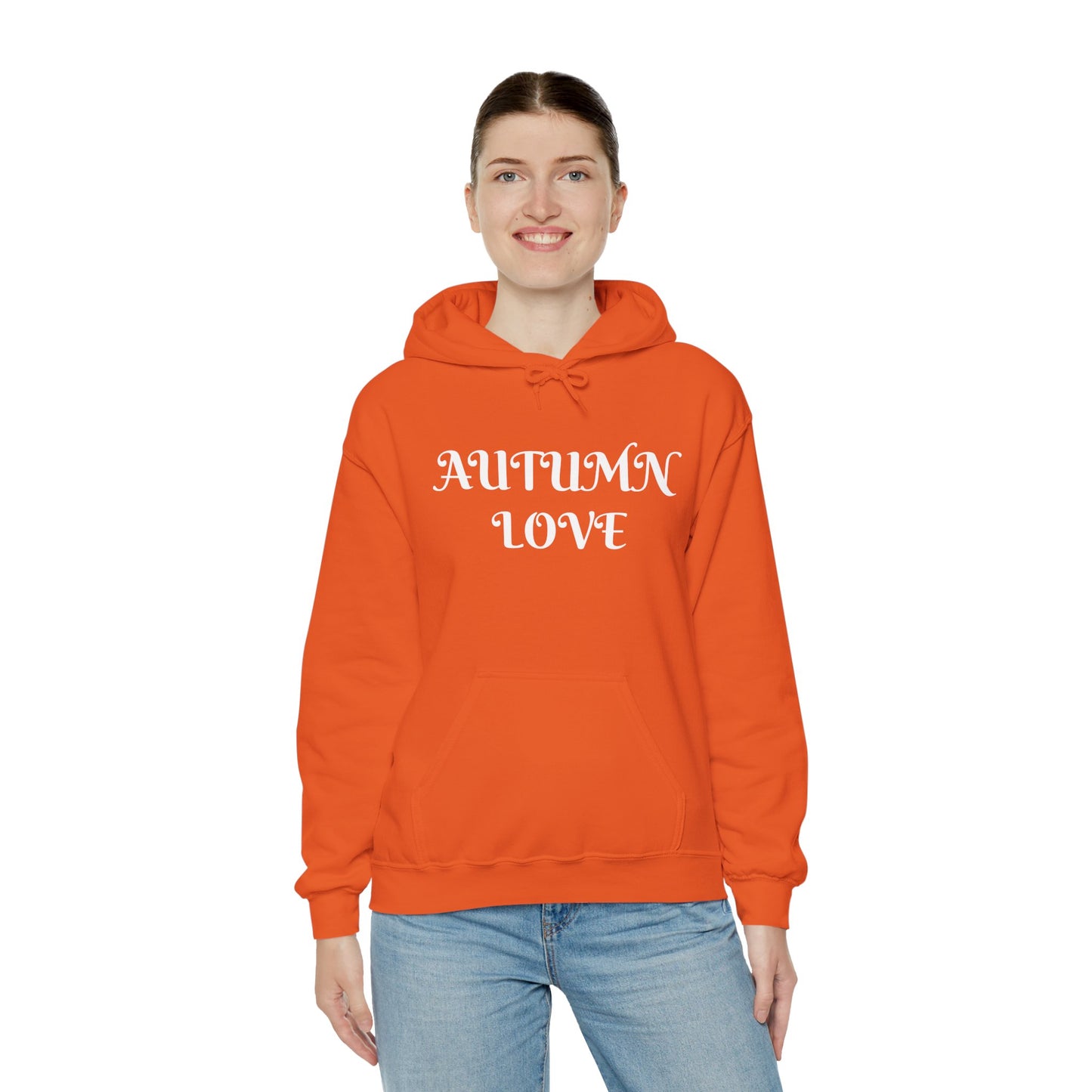 Autumn Love Hooded Sweatshirt