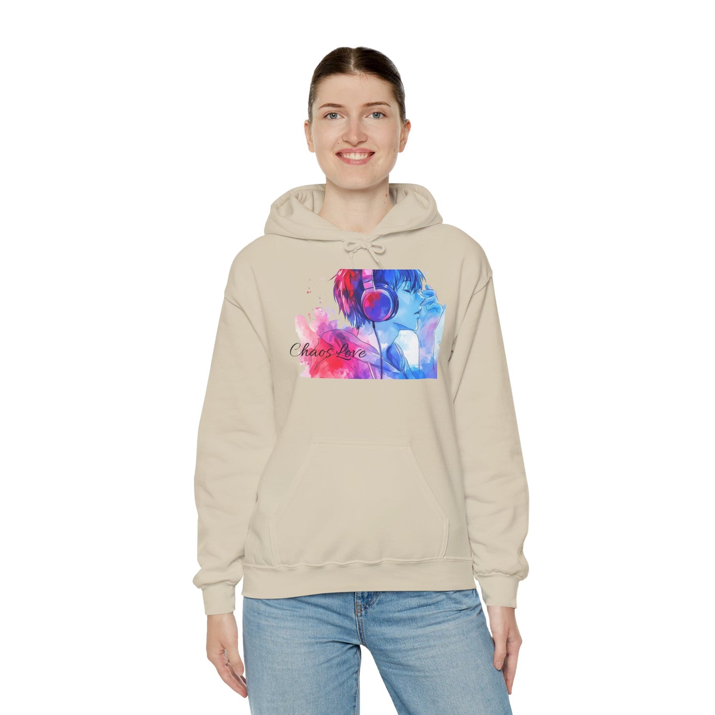Chaos Love By Hime P4 - Unisex Hooded Sweatshirt