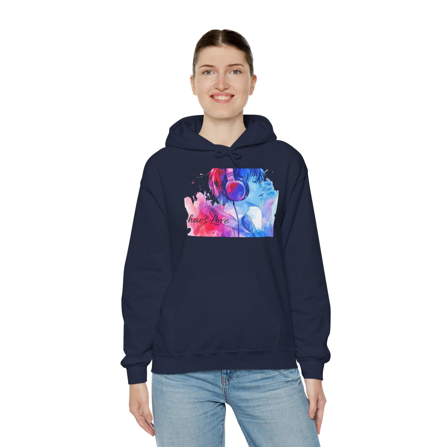 Chaos Love By Hime P4 - Unisex Hooded Sweatshirt