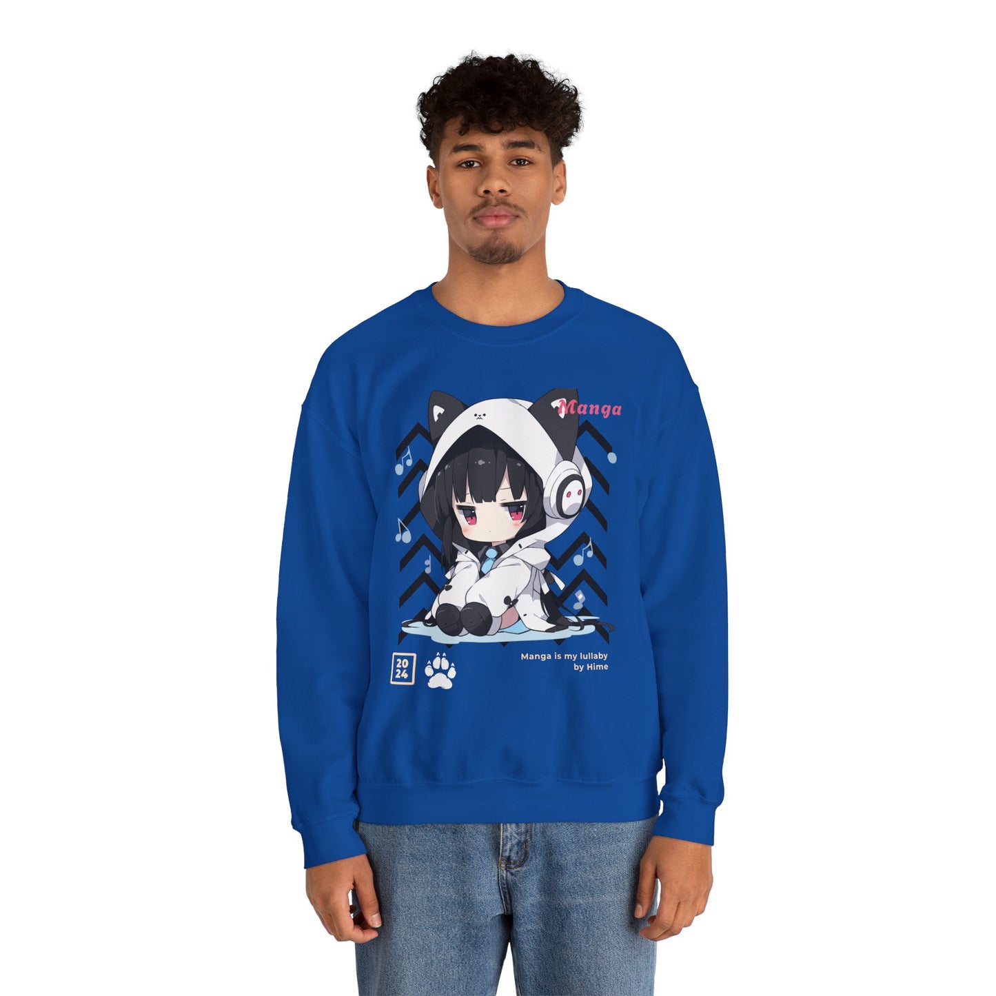 Chibi Manga Anime Styled Sweatshirt