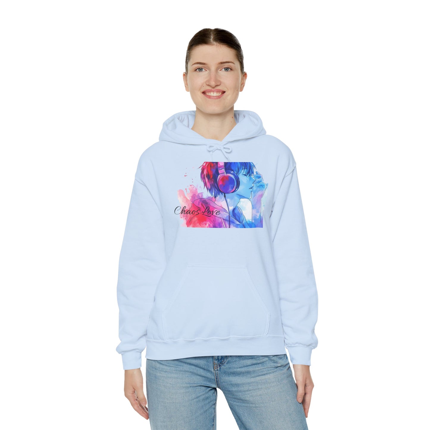 Chaos Love By Hime P4 - Unisex Hooded Sweatshirt