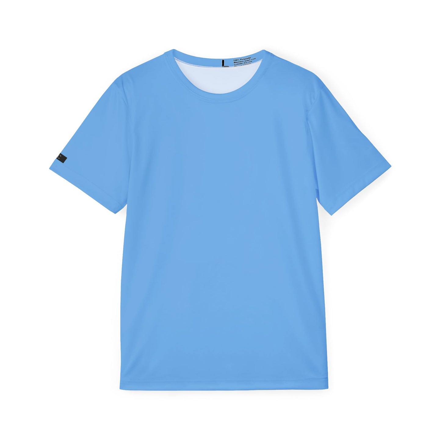 Blue Comfortable Men's Sports Athletic Tee