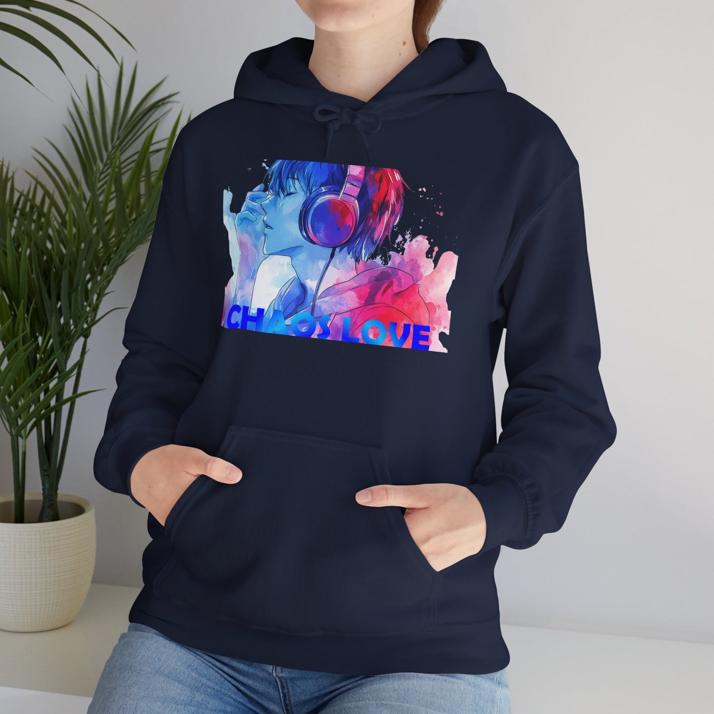 Chaos Love By Hime P1 Hooded Sweatshirt