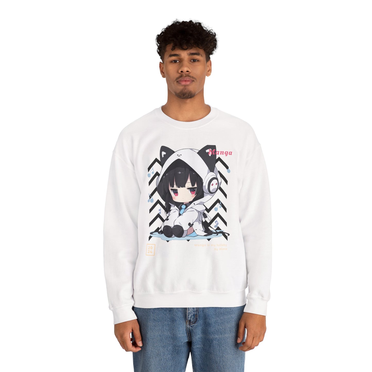 Chibi Manga Anime Styled Sweatshirt