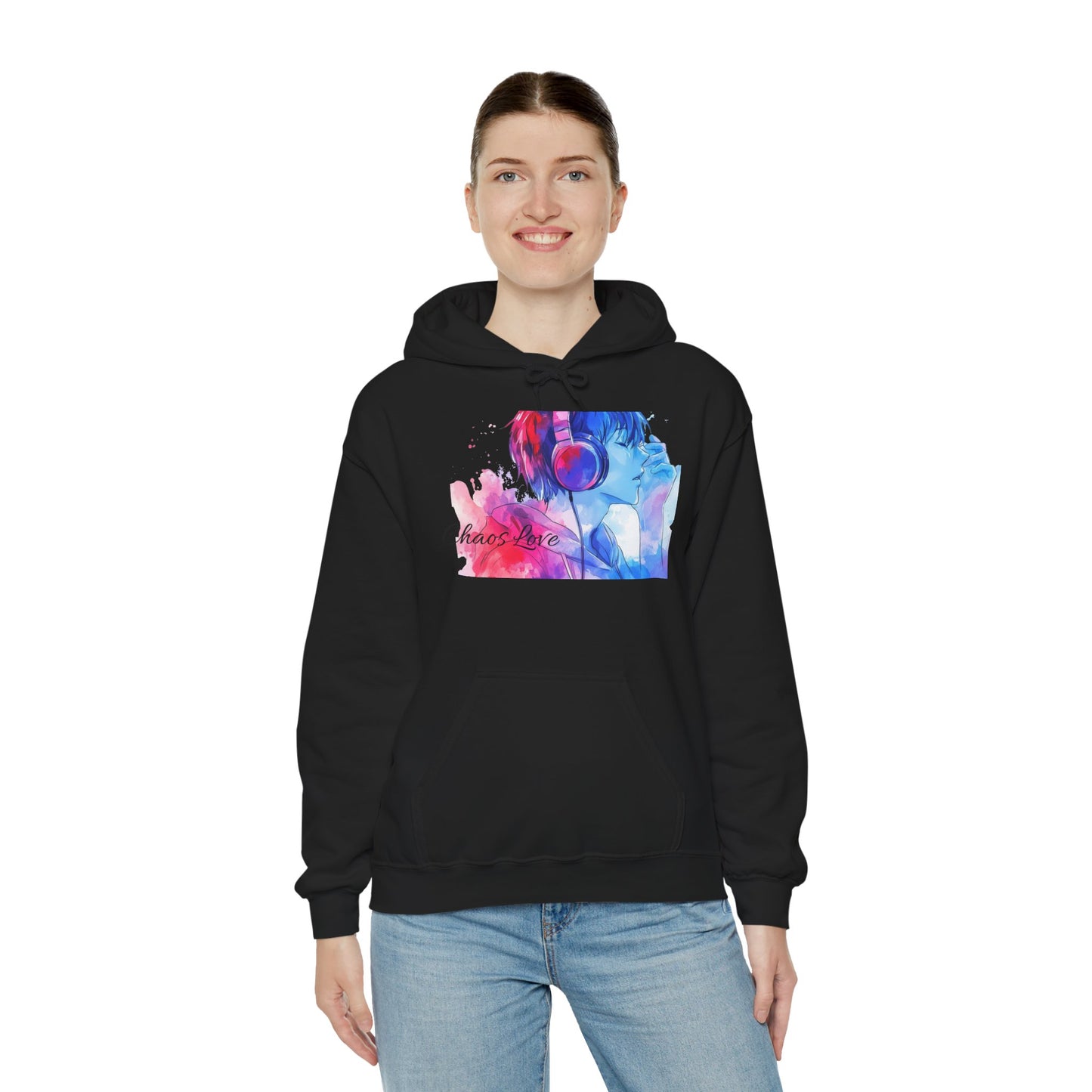 Chaos Love By Hime P4 - Unisex Hooded Sweatshirt
