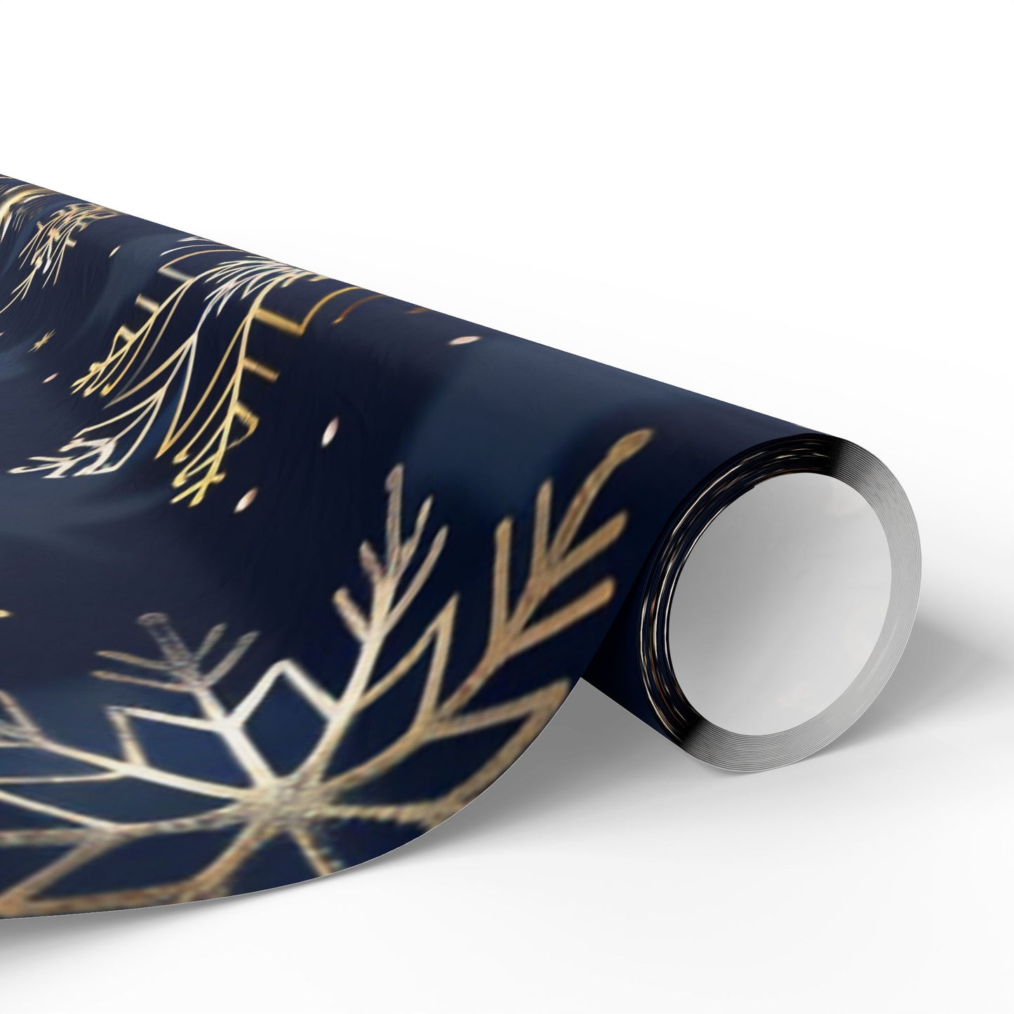 Elegant Floral Flowery Winter Design Wrapping Paper