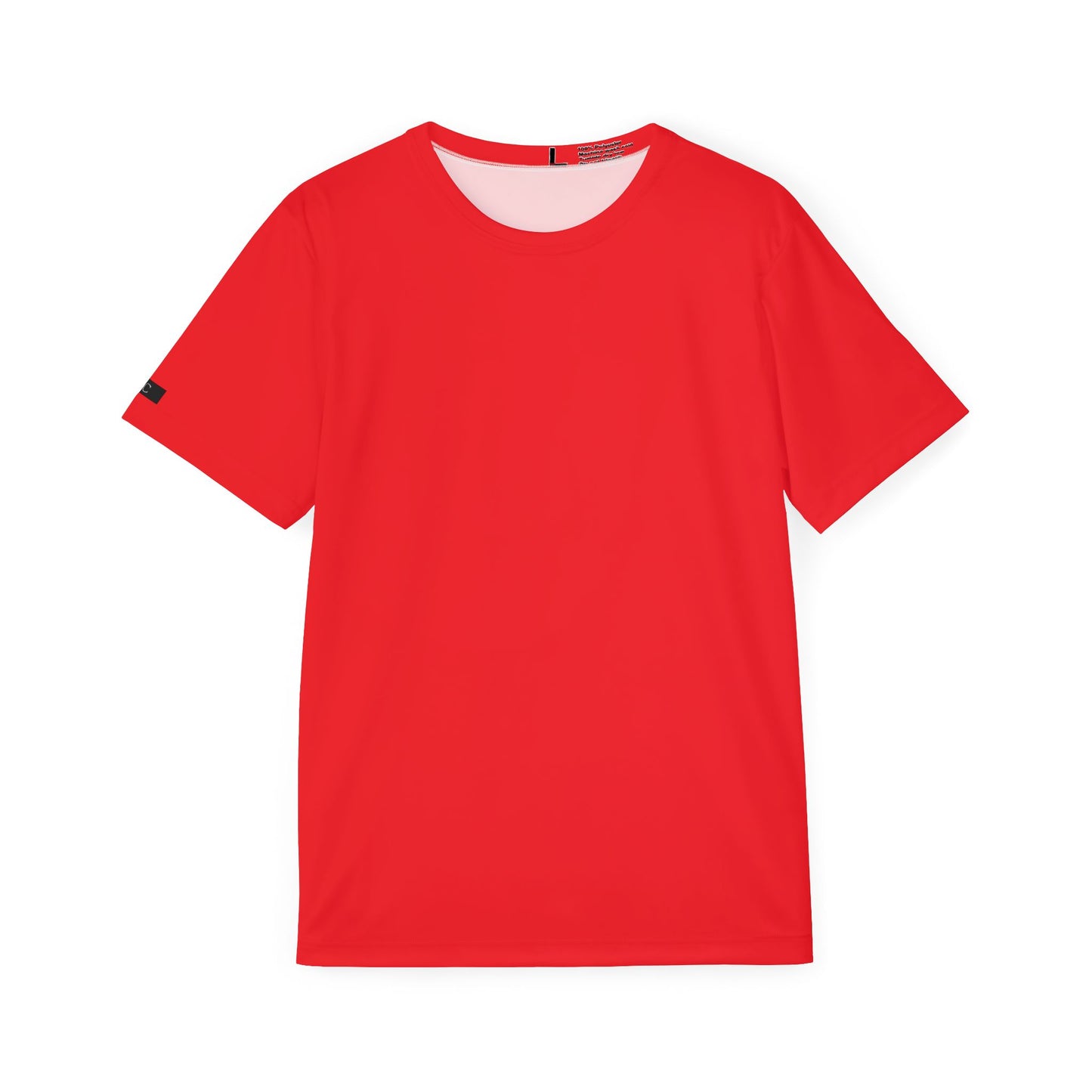Red Comfortable Men's Sports Athletic Tee