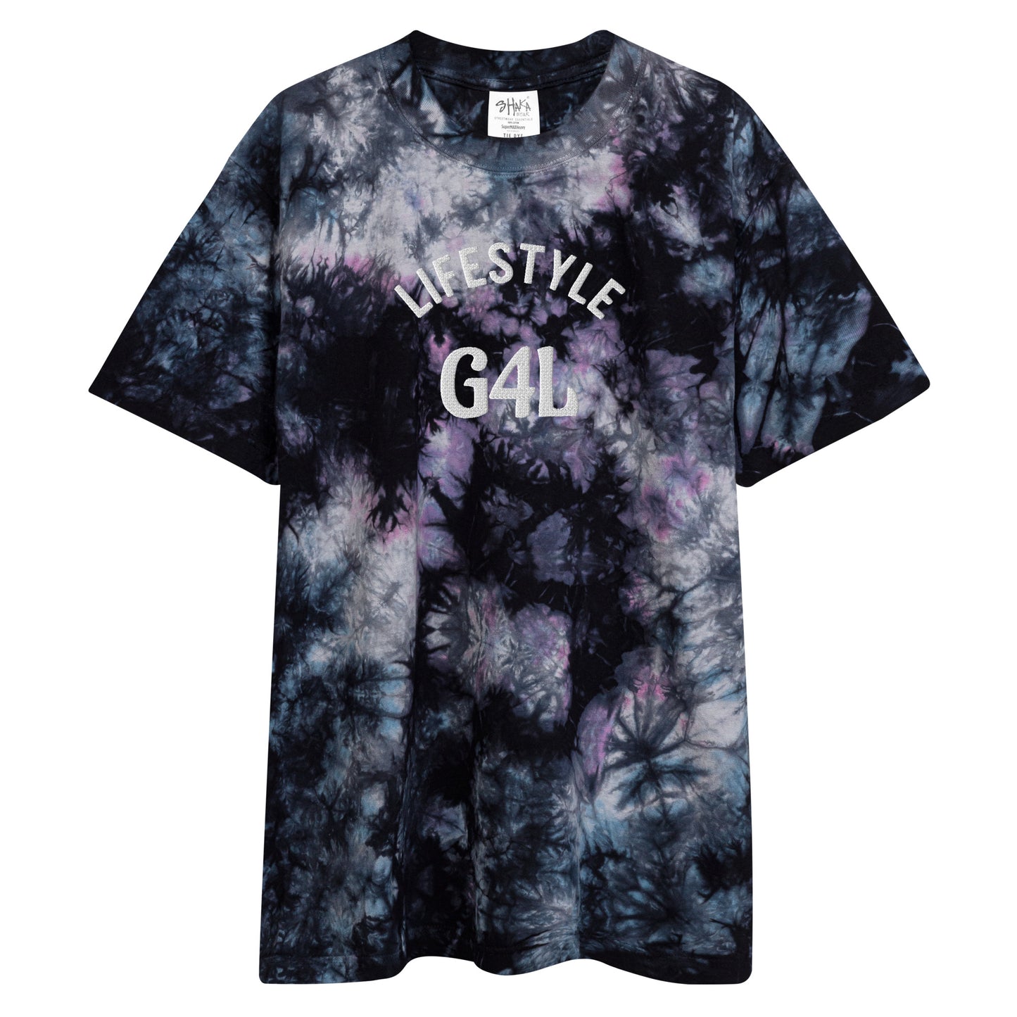 G4L Lifestyle Oversized tie-dye t-shirt