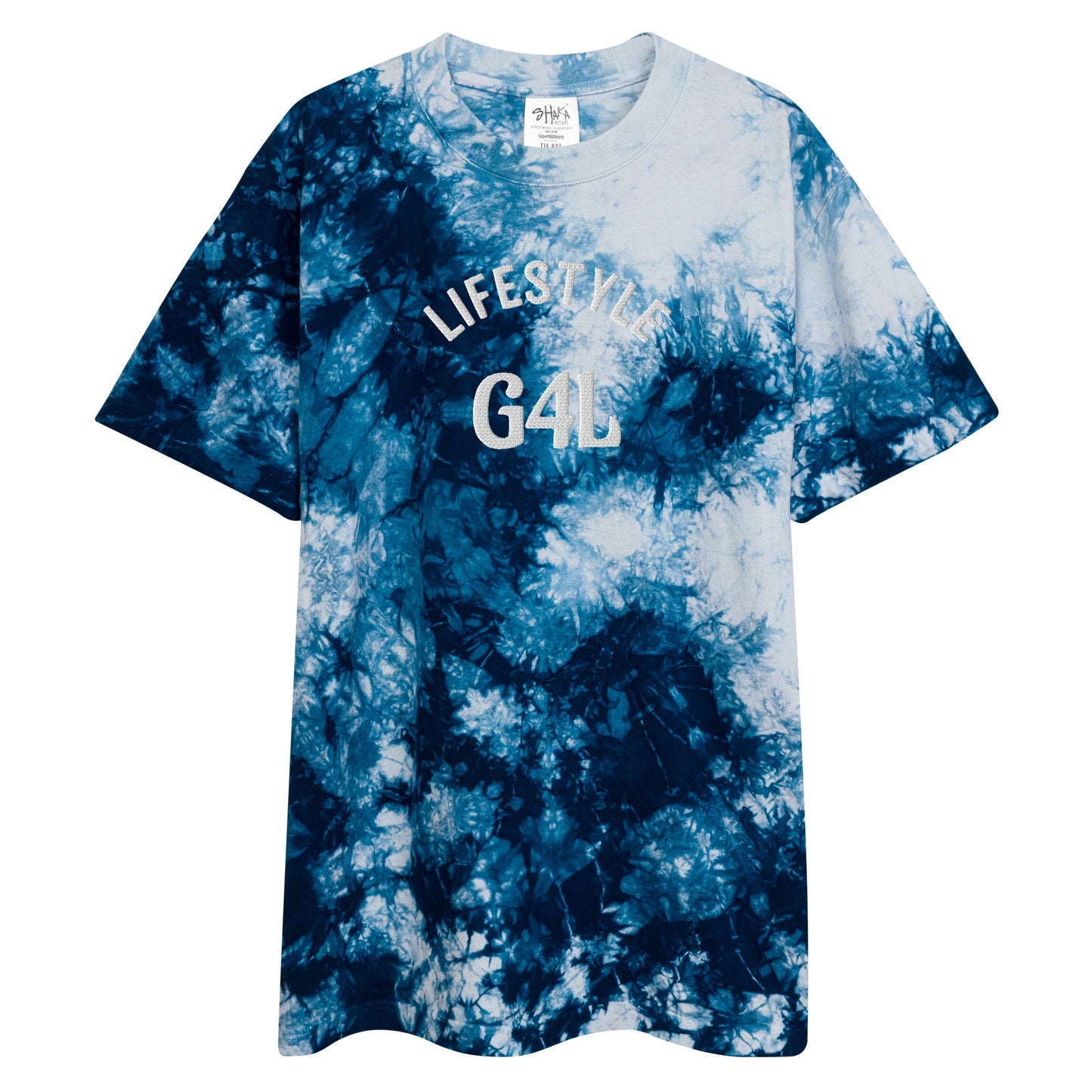 G4L Lifestyle Oversized tie-dye t-shirt