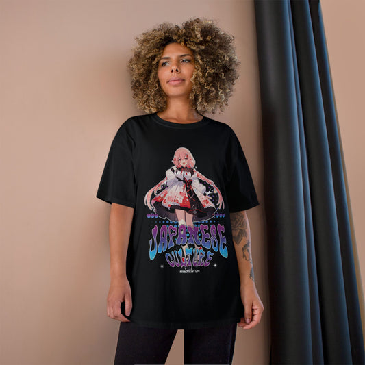 Japanese Culture Anime Style Champion T-Shirt