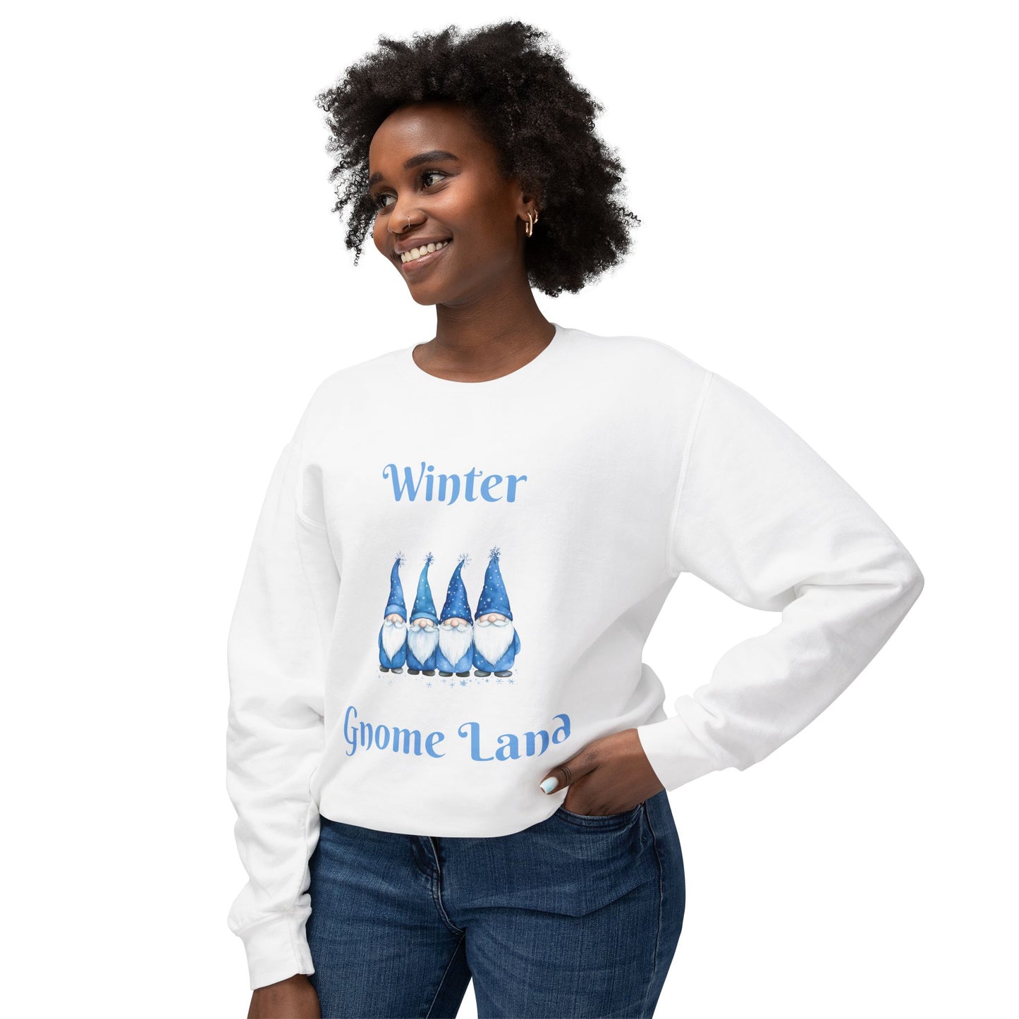 Winter in Gnome Land HD Sweatshirt