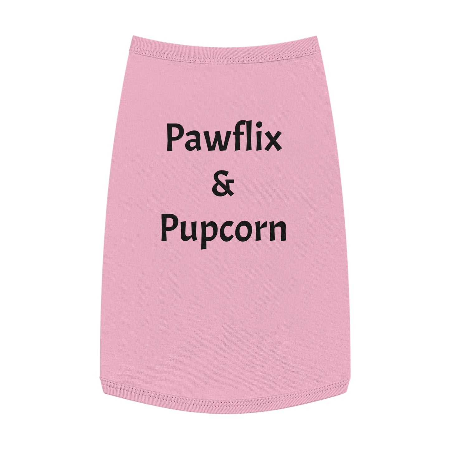 Relax at Home Movie Night Pet Tank Top