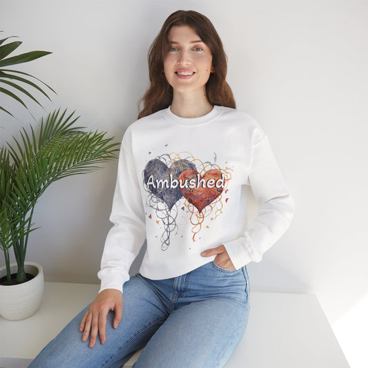 Fall Ambushed Heart HD Sweatshirt