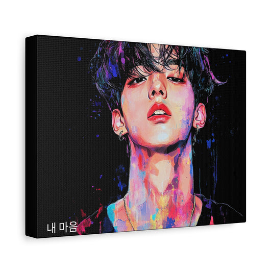 Music Kpop Prince Singer Matte Wall Canvas